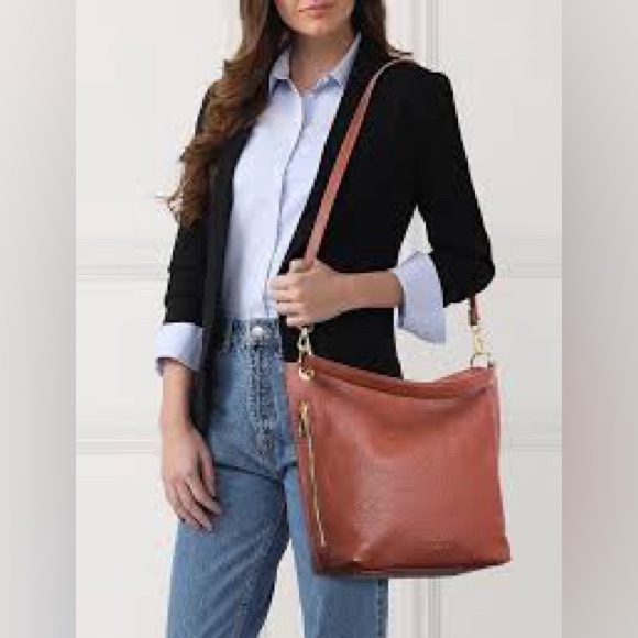 Ted Baker Handbags - Ted Baker Rich Brown Shoulder Bag Leather Bag